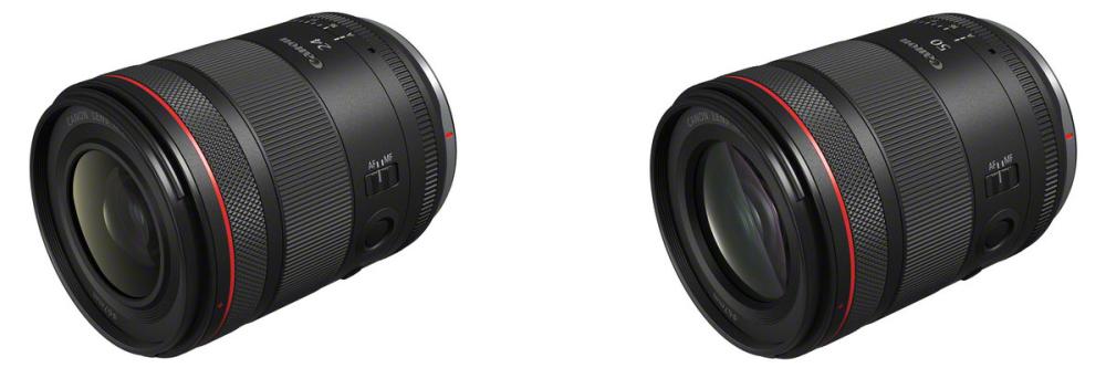 RF 24mm F1.4 L VCM (links) und RF 50mm F1.4 L VCM